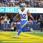 Cody Schrader scores a TD for the Rams.