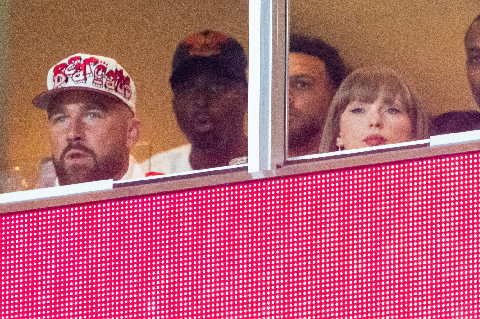 Nebraska tweets, deletes Taylor Swift engagement joke after winning in front of pop star