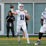 Auburn quarterback Jackson Arnold