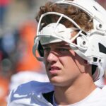 Texas quarterback Arch Manning before a game vs. Ohio State.