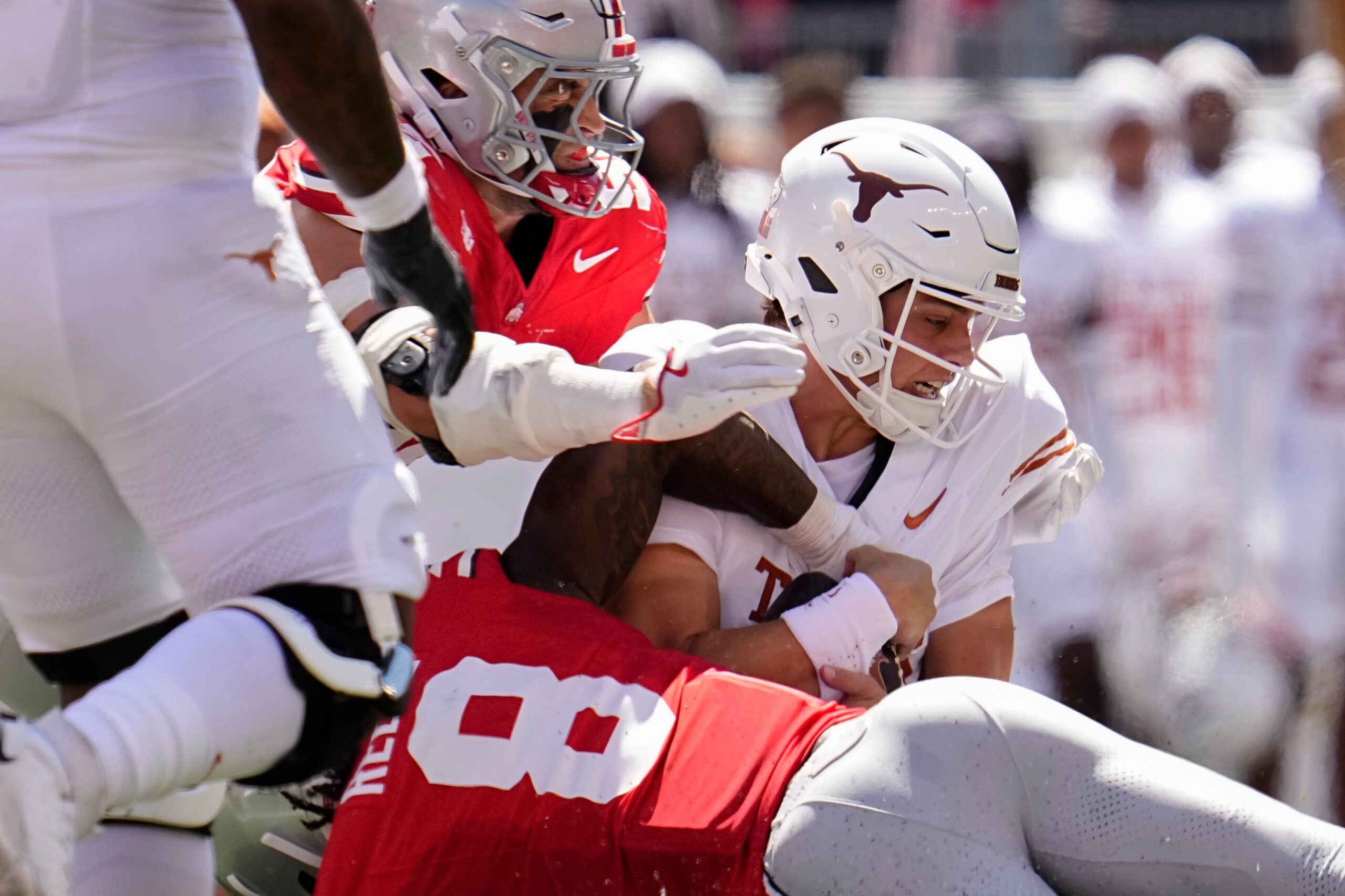 Texas makes unfortunate history with scoreless first half vs. Ohio State