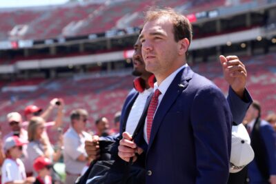 Gunner Stockton at Sanford Stadium.