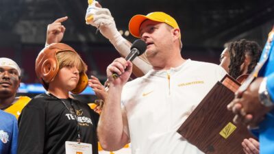 Tennessee coach Josh Heupel.