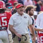 Georgia coach Kirby Smart.