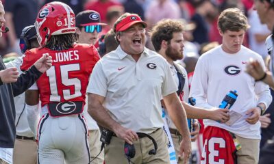 Georgia coach Kirby Smart.
