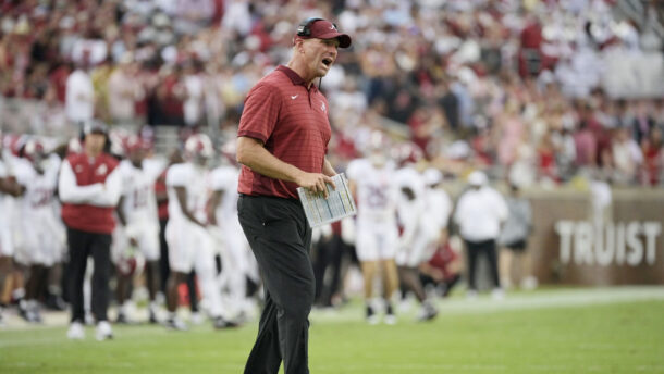 Second-year Alabama coach Kalen DeBoer.