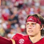 Oklahoma quarterback John Mateer.