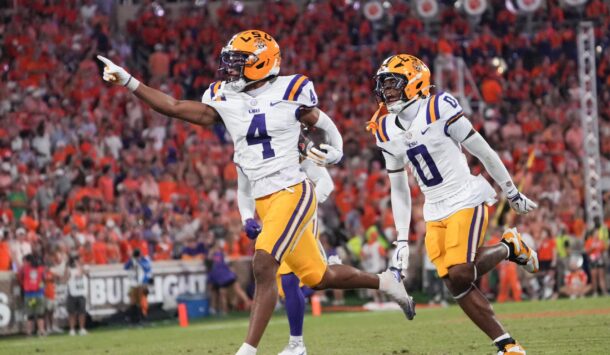 LSU beat Clemson in Week 1.