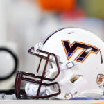 Virginia Tech football helmet.