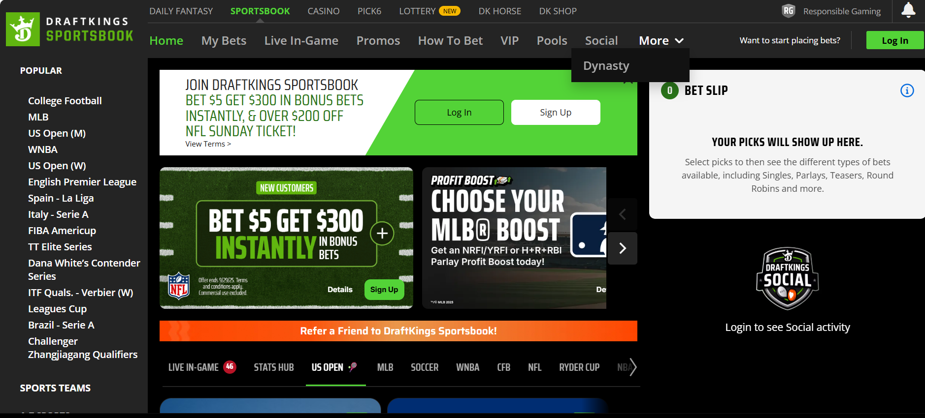 DraftKings.