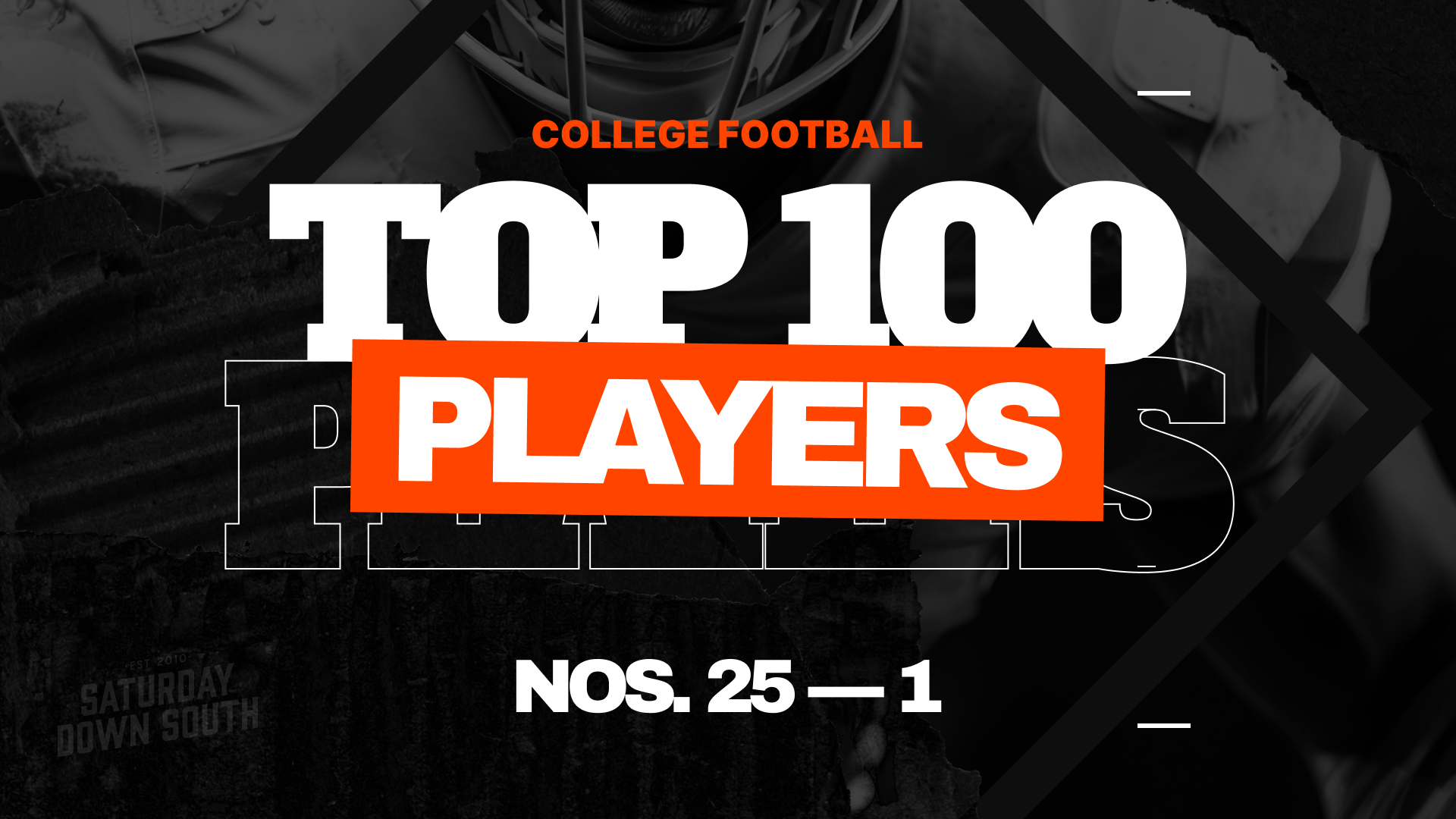 SDS’ Top 100: Ranking the best college football players in 2025 (Nos. 25-1) SDS’ Top 100: Ranking the best college football players in 2025 (Nos. 25-1)