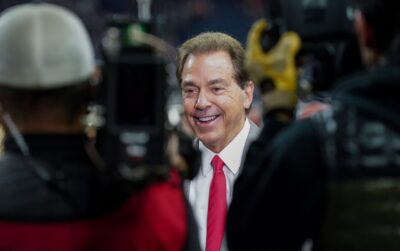 Former Alabama coach Nick Saban