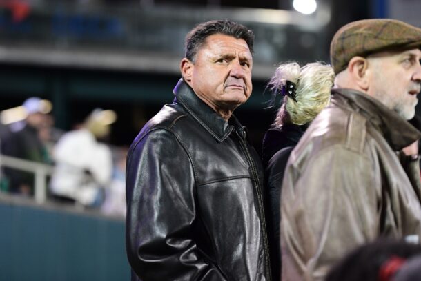 Ed Orgeron in New Orleans.