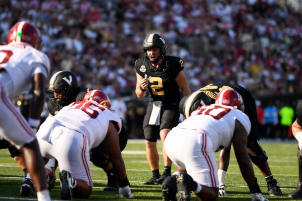 Vanderbilt QB Diego Pavia.
