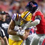 LSU and Ole Miss play football.