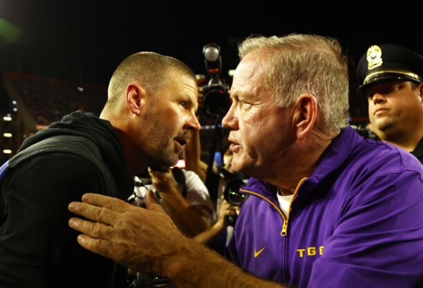 Brian Kelly and Billy Napier have a huge Week 3 showdown.
