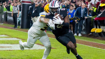 Mizzou and South Carolina play football.