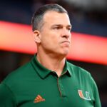 Miami head coach Mario Cristobal.