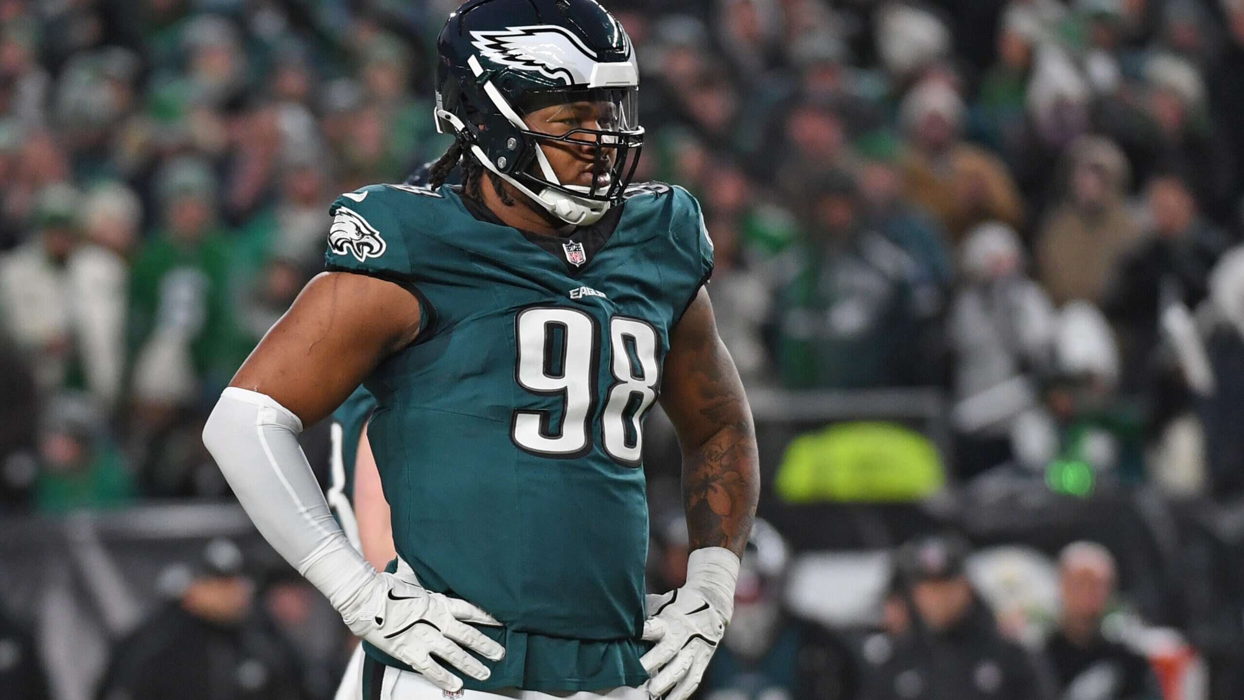 Jalen Carter ejected from Eagles opener after appearing to spit on Cowboys QB Dak Prescott