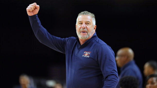 Auburn coach Bruce Pearl.