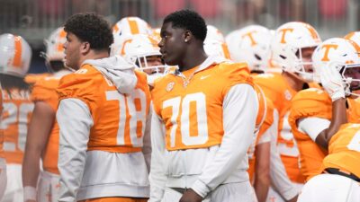 David Sanders, Tennessee right tackle.