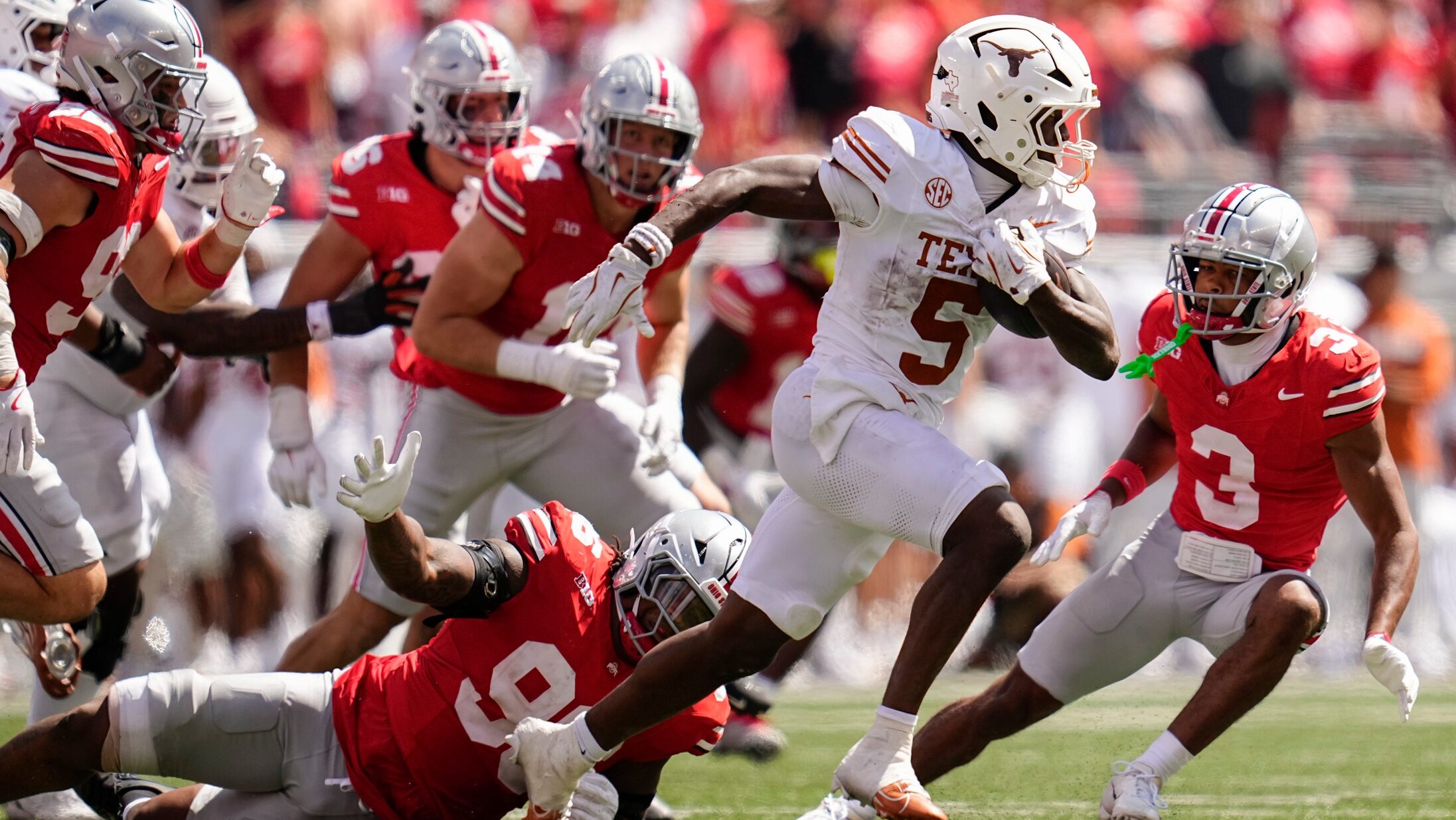 Texas to be without RB Tre Wisner vs. San Jose State