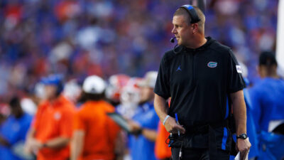 Florida head coach Billy Napier.