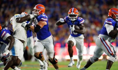 Florida RB Jadan Baugh.