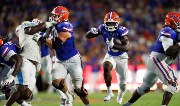 Florida RB Jadan Baugh.