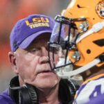 LSU head coach Brian Kelly.