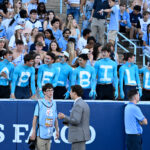 UNC fans at Bill Belichick's debut game.