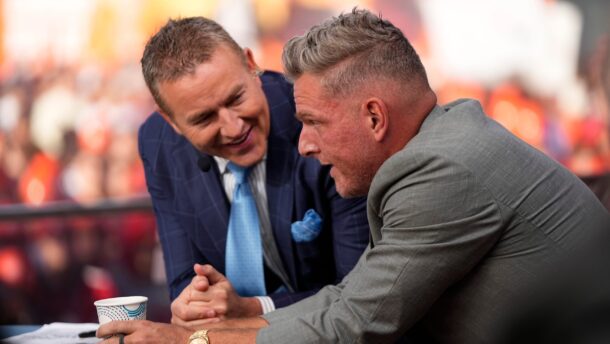 Kirk Herbstreit and Pat McAfee.