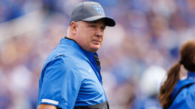 Kentucky coach Mark Stoops.