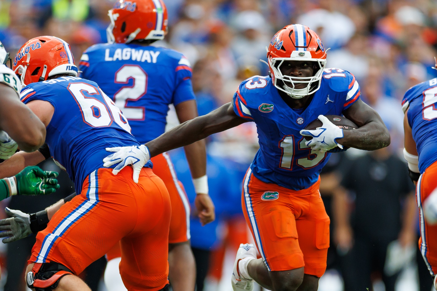 Florida narrows deficit vs. Miami with Jadan Baugh TD