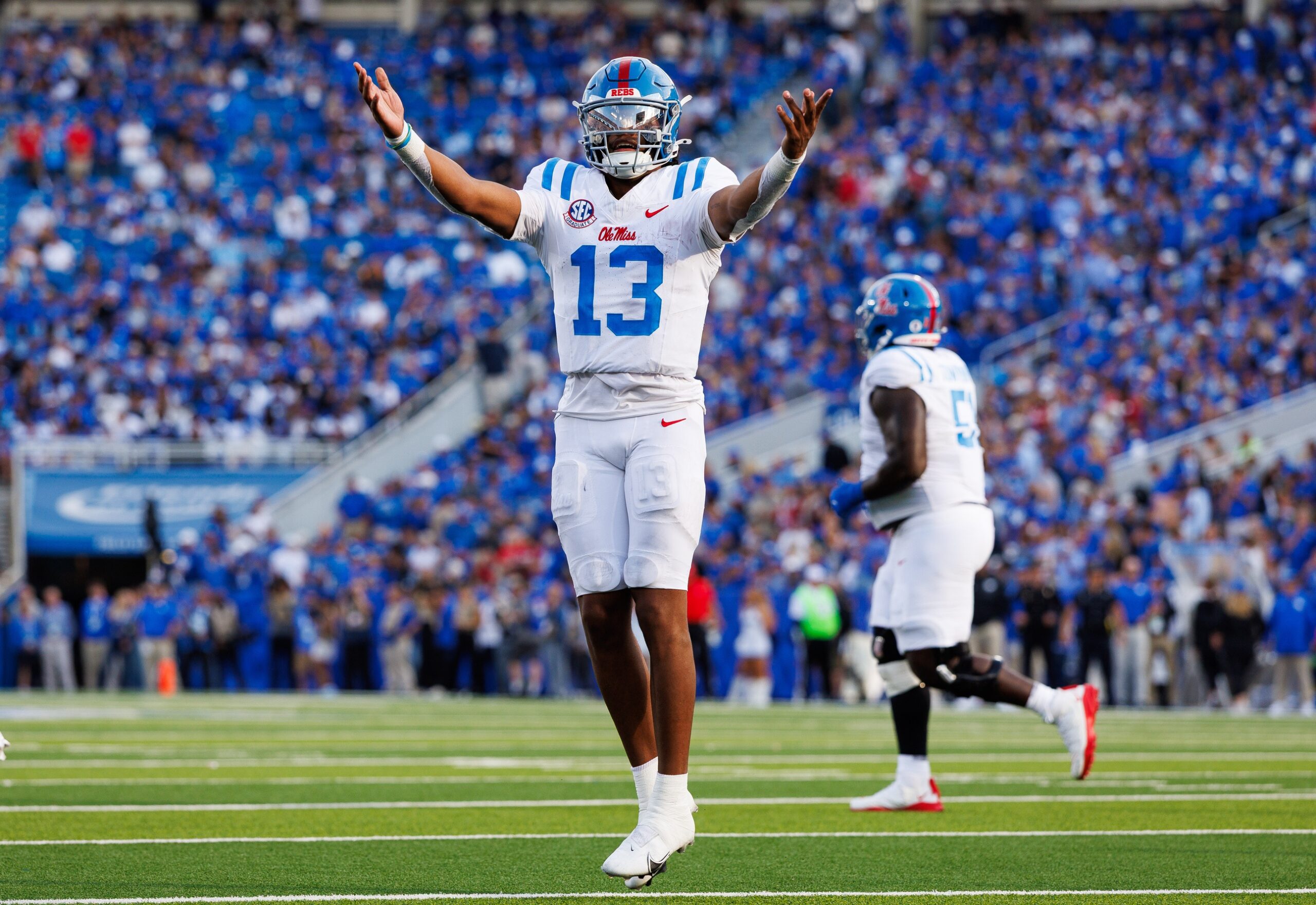 Ole Miss opens as double-digit betting favorite over Arkansas in Week 3