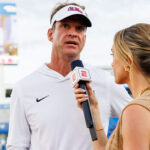 Ole Miss coach Lane Kiffin.