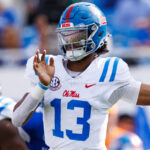 Ole Miss quarterback Austin Simmons.
