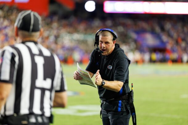 Florida coach Billy Napier.