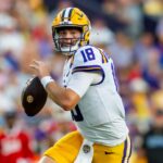 LSU quarterback Garrett Nussmeier.
