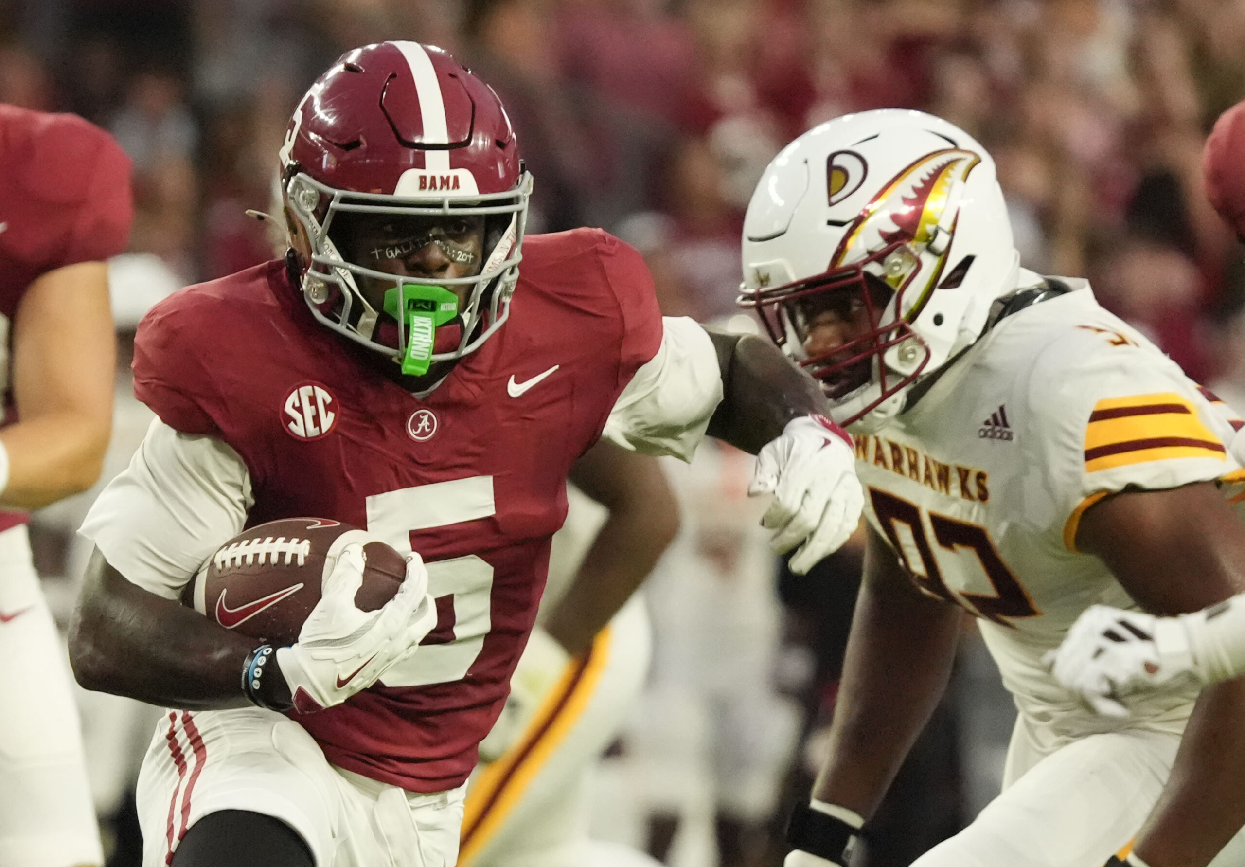 Germie Bernard gets Alabama on the board with 2-yard TD run