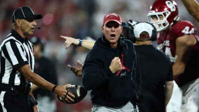 Oklahoma head coach Brent Venables.