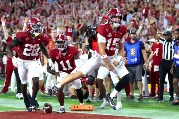 Alabama QB Ty Simpson.