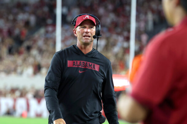 Alabama coach Kalen DeBoer