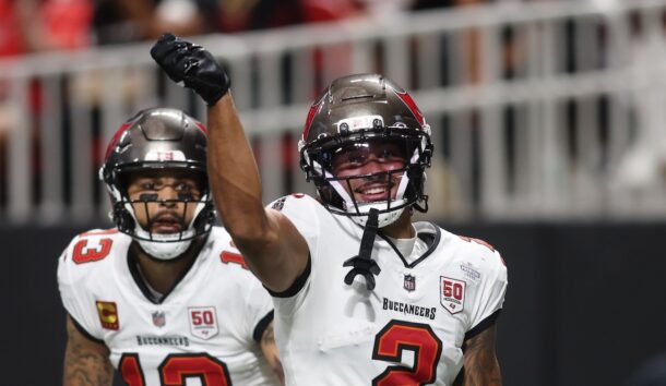 Tampa Bay WR Emeka Egbuka.