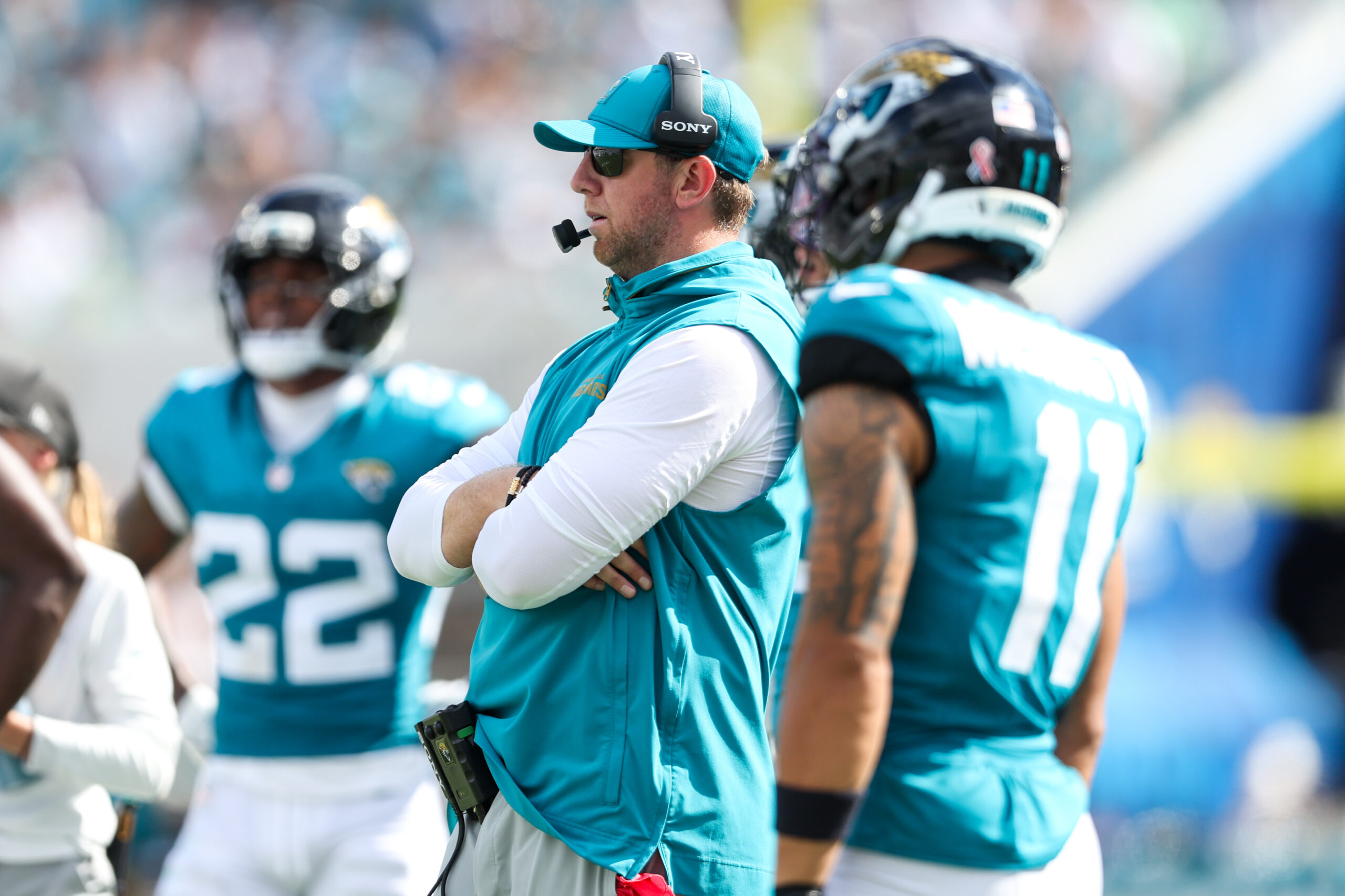 Liam Coen has heated exchange with opposing coach regarding &lsquo;sign-stealing&rsquo; comments