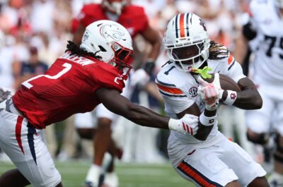 Auburn receiver Eric Singleton Jr.