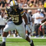 Mizzou running back Ahmad Hardy.