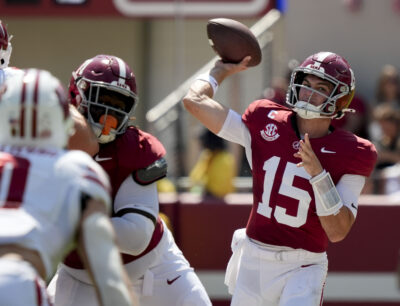 Alabama QB Ty Simpson.