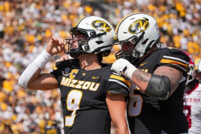 Mizzou QB Beau Pribula.
