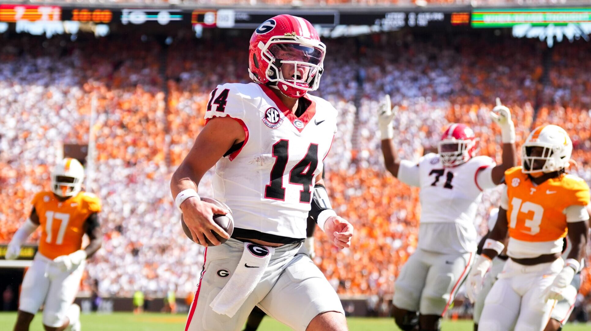 Lane Kiffin praises Gunner Stockton ahead of Ole Miss-Georgia showdown